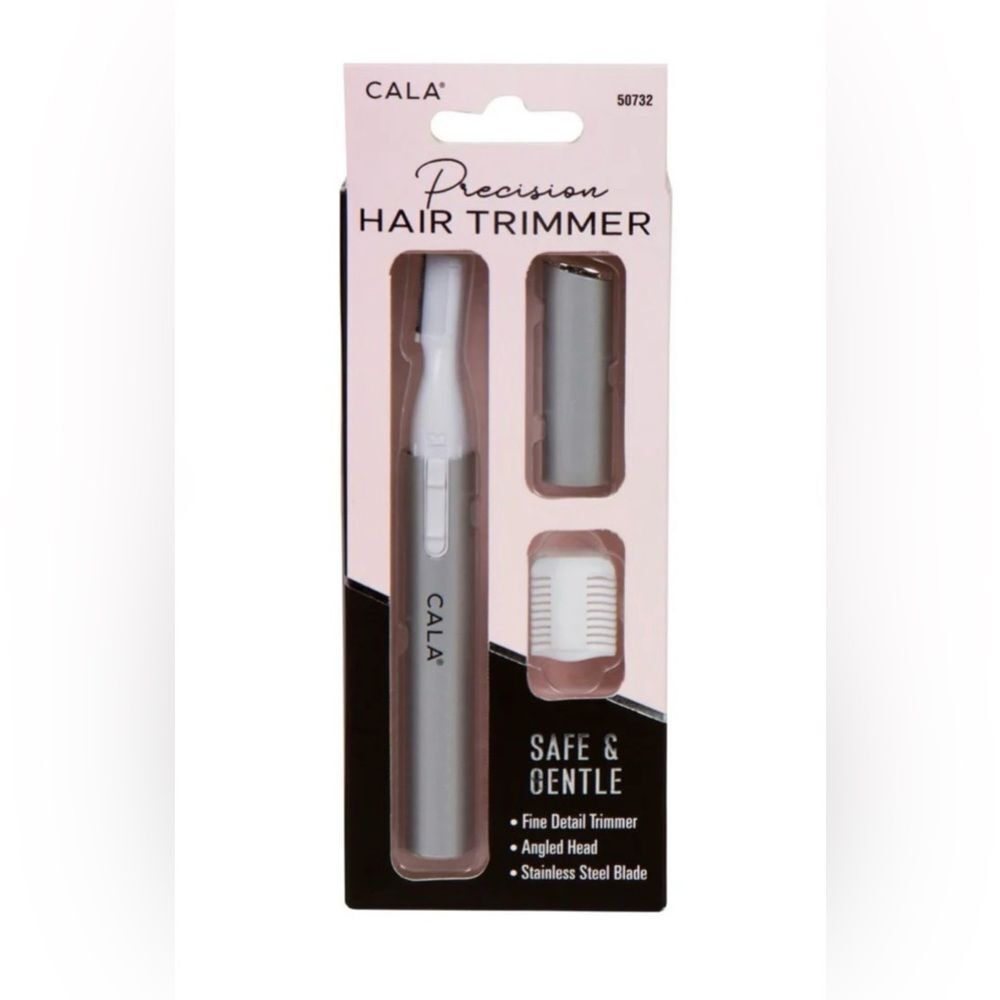 CALA Precision Fine Stainless Steel HAIR TRIMMER Silver
